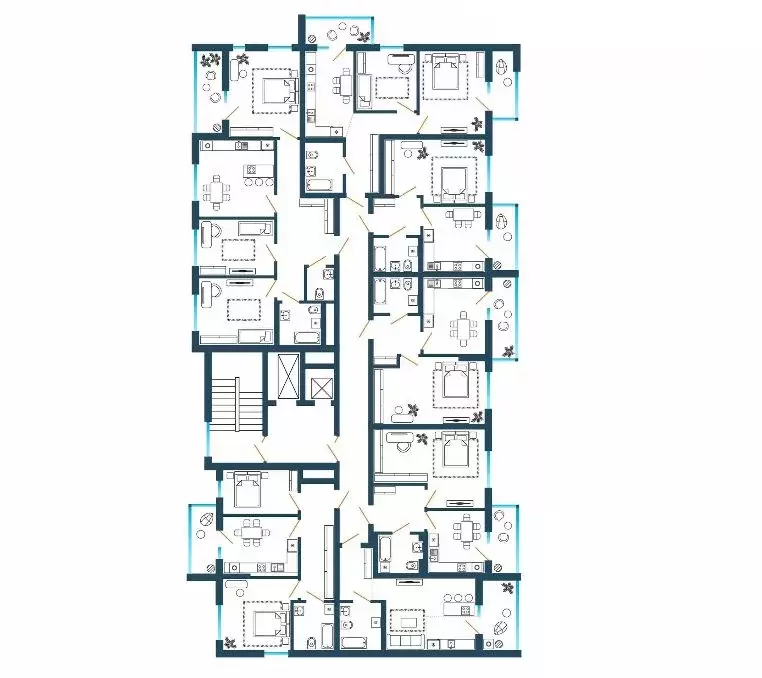 1-к кв. Ростовская область, Батайск ул. Родная, 1 (38.5 м) - Фото 2
