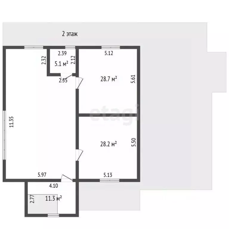 Дом в Севастополь ул. Василия Шукшина, 65 (409 м) - Фото 2