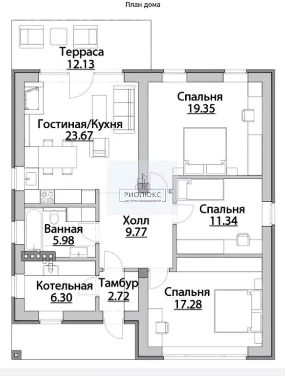 Участок в Учалы, улица Рината Абдуллина (12.7 м) - Фото 1