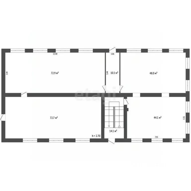 Помещение свободного назначения в Томская область, Томск ул. ... - Фото 2