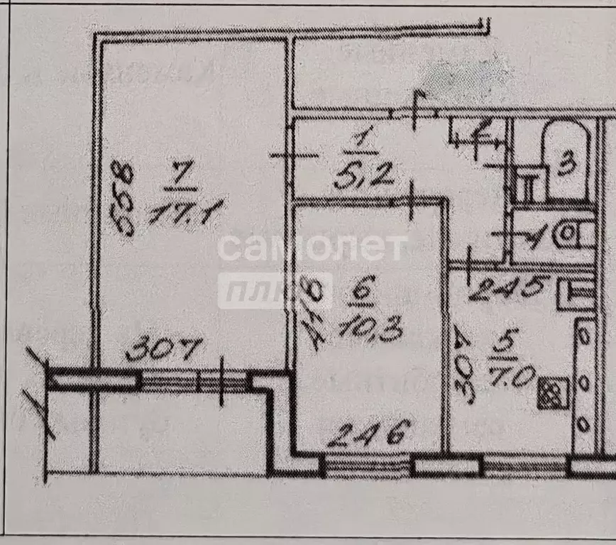 2-к кв. Новосибирская область, Новосибирск ул. Фрунзе, 67 (45.5 м) - Фото 2