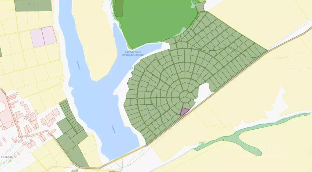 Участок в Калужская область, Хвастовичский муниципальный округ, ... - Фото 1