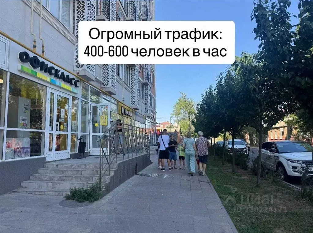 Торговая площадь в Ростовская область, Ростов-на-Дону Спартаковская ... - Фото 1