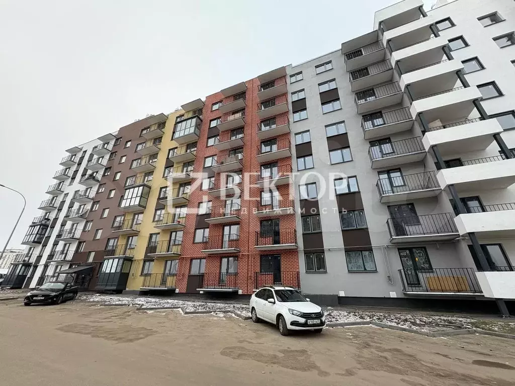 2-к. квартира, 53,6 м, 2/8 эт. - Фото 1