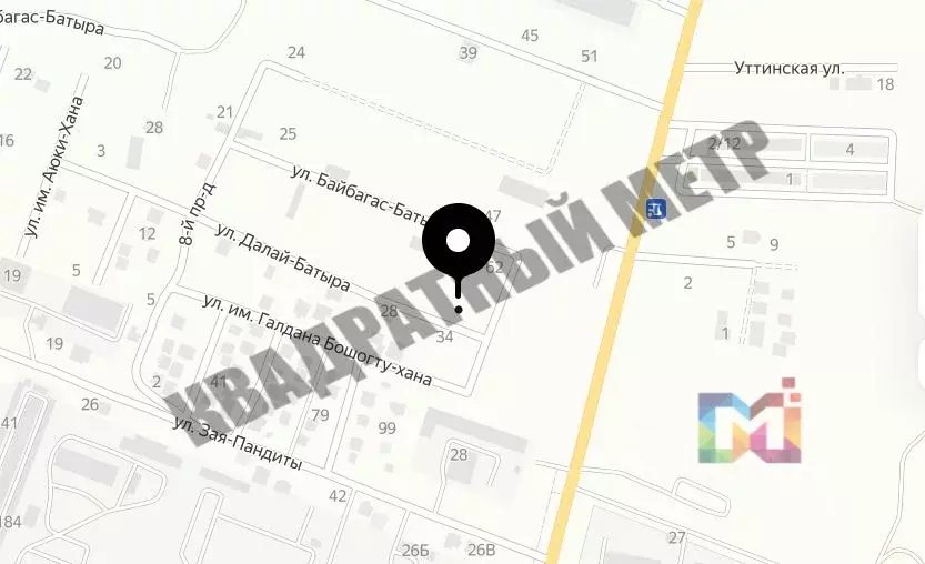 Участок в Калмыкия, Элиста ул. Далай-Батыра, 39 (6.0 сот.) - Фото 1