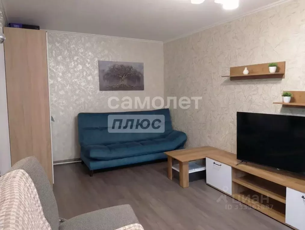 1-к кв. Башкортостан, Уфа Борисоглебская ул., 30/2 (30.5 м) - Фото 1
