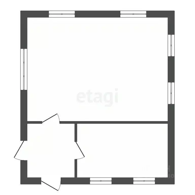 Дом в Саратовская область, Романовка рп ул. Садовая, 147 (77 м) - Фото 2