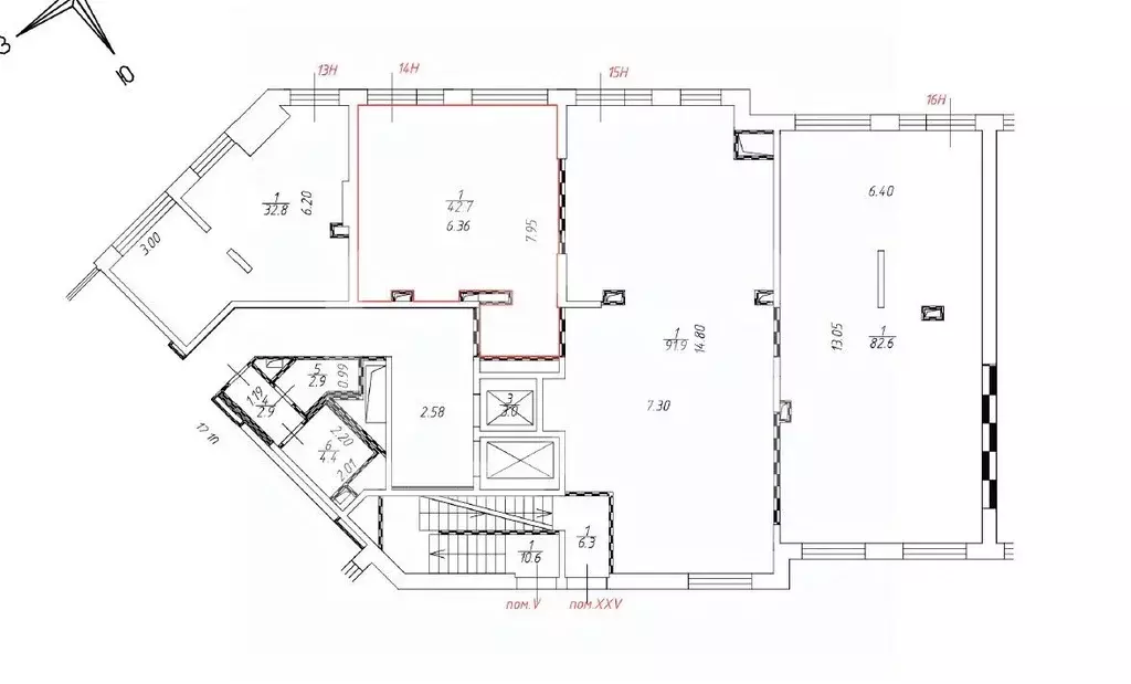 Торговая площадь в Москва пер. 1-й Котляковский, 4к3 (43 м) - Фото 2