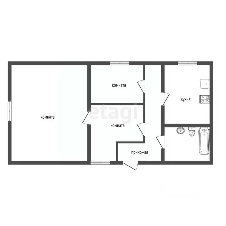 Дом в Воронежская область, Панино рп ул. Пионерская, 62 (73 м) - Фото 1