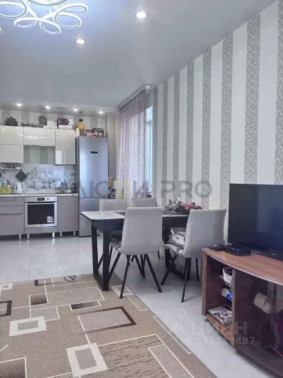 3-к кв. Коми, Сыктывкар Тентюковская ул., 306 (57.3 м) - Фото 2