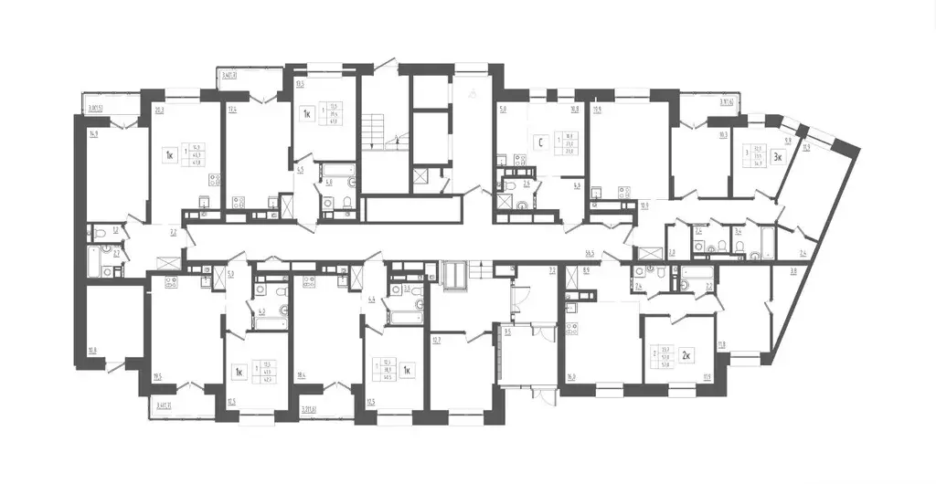 Студия Ярославская область, Ярославль 1-й мкр,  (23.0 м) - Фото 1