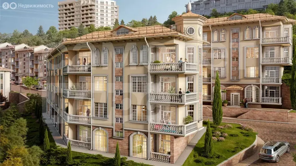 Квартира-студия: Алушта, Базарный переулок, 1А (60 м) - Фото 2