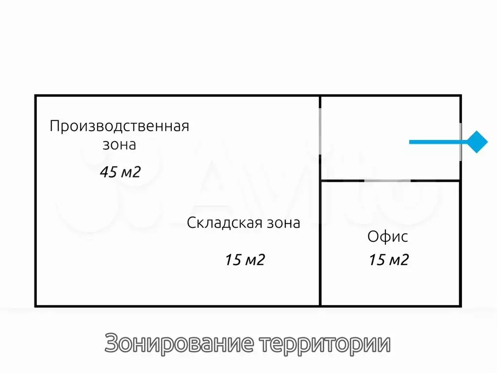 Производство-склад в модуле 90 м - Фото 0