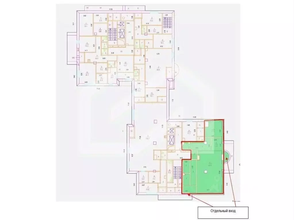 Торговая площадь в Москва Филевский бул., 24к2 (133 м) - Фото 2