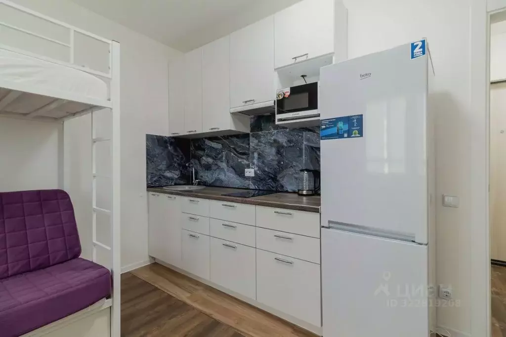 Студия Санкт-Петербург ул. Пахомовская, 26 (19.0 м) - Фото 2