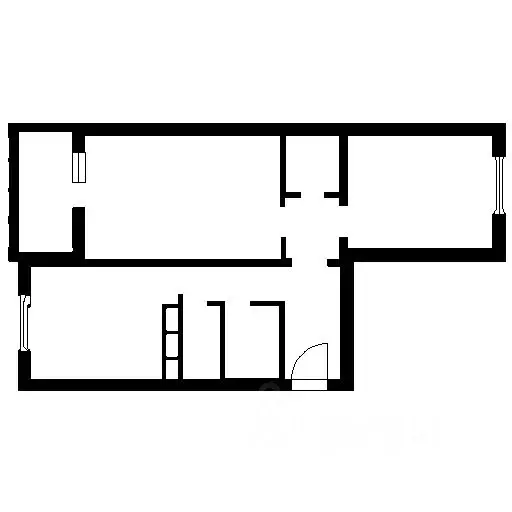 2-к кв. Санкт-Петербург Парашютная ул., 58 (68.0 м) - Фото 1