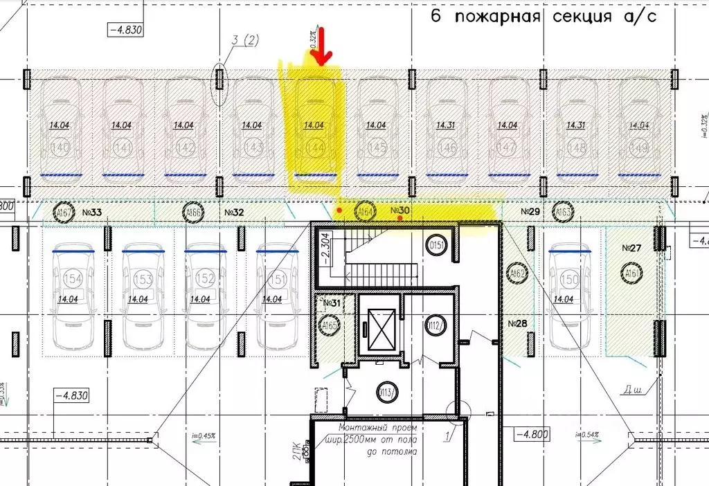 Гараж в Москва ул. Архитектора Щусева, 3 (21 м) - Фото 1