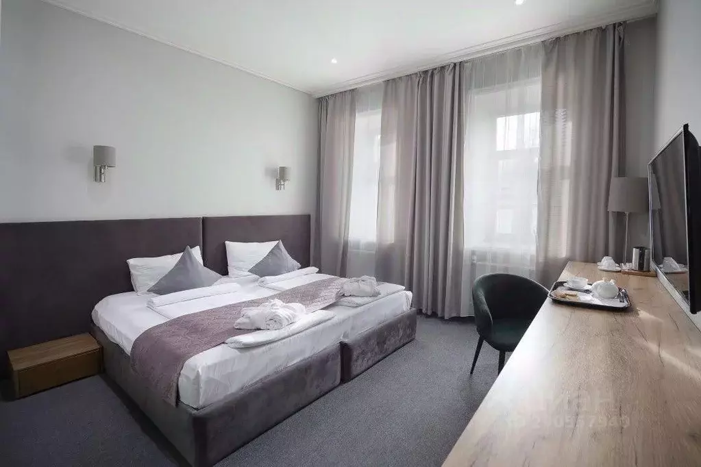 Комната Москва 1-й Спасоналивковский пер., 8С2 (18.0 м) - Фото 1