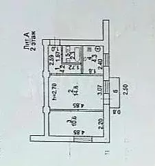 2-к. квартира, 36,2 м, 2/2 эт. - Фото 0