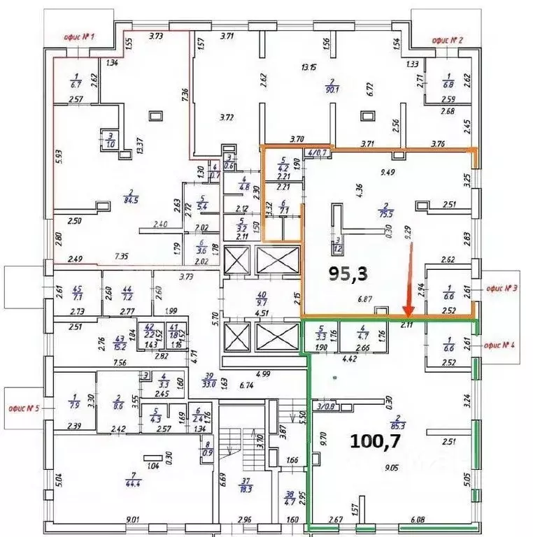 Офис в Удмуртия, Ижевск ул. Герцена, 8к2 (93 м) - Фото 2