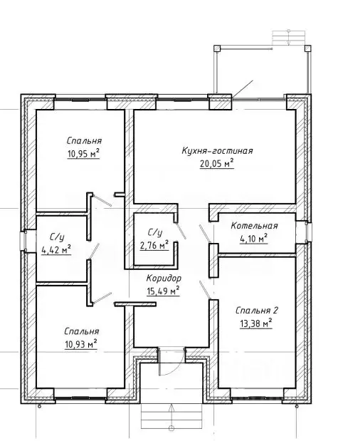 Дом в Оренбургская область, Орск Новый город мкр, ул. Чукотская, 5 (82 ... - Фото 2