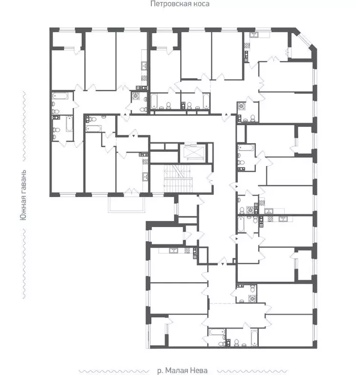 3-к кв. Санкт-Петербург проезд Петровская коса, 6к1 (107.8 м) - Фото 1