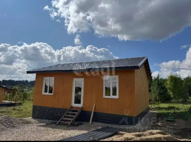 Дом в Пермский край, Пермский муниципальный округ, д. Ежи ул. Зеленая, ... - Фото 1