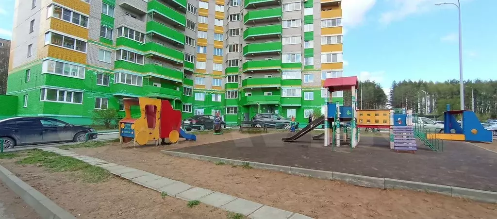 1-к. квартира, 32,1 м, 1/18 эт. - Фото 1