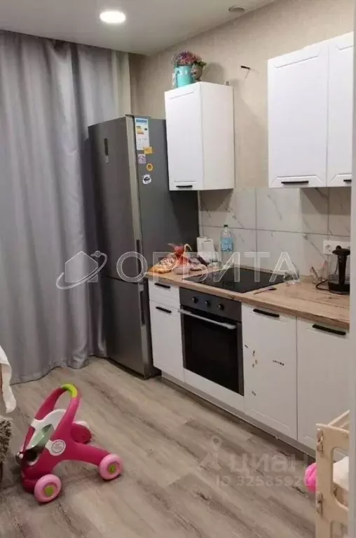 1-к кв. Тюменская область, Тюмень ул. Ветеранов Труда, 9Ак1 (34.5 м) - Фото 2