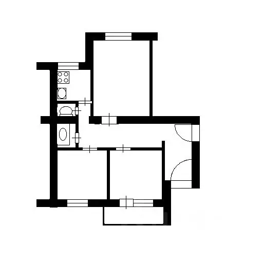 3-к кв. Новосибирская область, Новосибирск ул. Связистов, 13 (83.7 м) - Фото 1