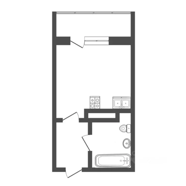 Студия Тюменская область, Тюменский муниципальный округ, д. Дударева ... - Фото 2