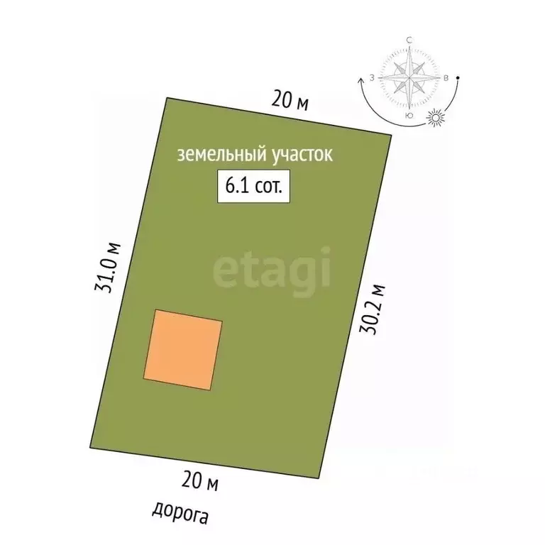 Участок в Ростовская область, Ростов-на-Дону Гладкая ул. (6.0 сот.) - Фото 1