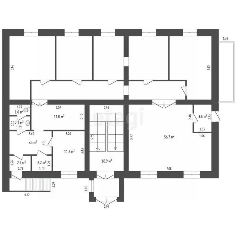 Помещение свободного назначения в Мордовия, Саранск просп. 70 лет ... - Фото 1