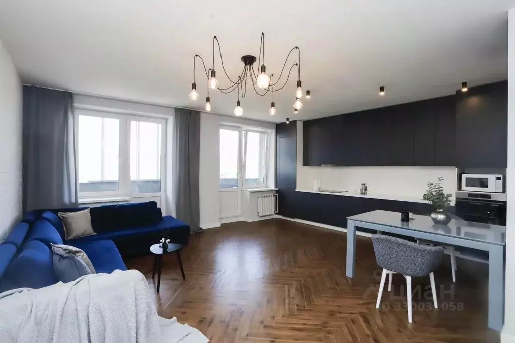 3-к кв. Иркутская область, Иркутск ул. Ржанова, 1/3 (90.0 м) - Фото 2