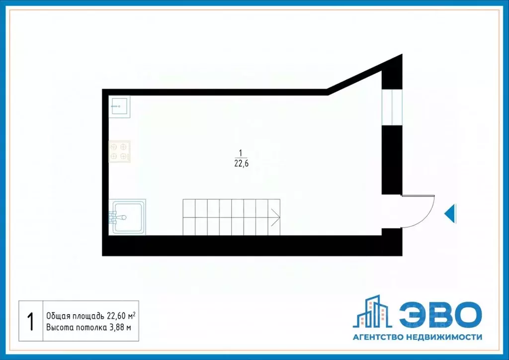 Комната Санкт-Петербург наб. Реки Фонтанки, 87 (22.6 м) - Фото 2