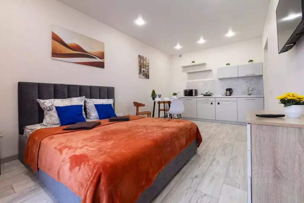 Студия Алтайский край, Барнаул ул. 280-летия Барнаула, 26 (31.0 м) - Фото 1