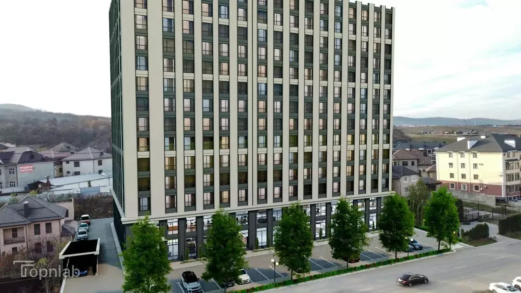 1-комнатная квартира: Нальчик, улица Атажукина, 19 (51.47 м) - Фото 1