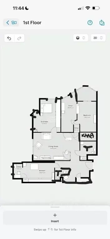 4-к кв. Москва ул. Исаковского, 39 (170.0 м) - Фото 2