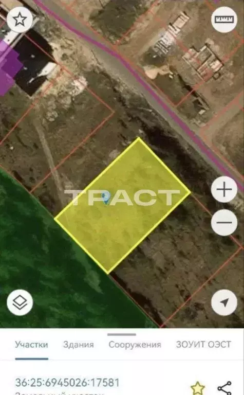 Участок в Воронежская область, Рамонский район, с. Ямное ул. Победы, ... - Фото 1