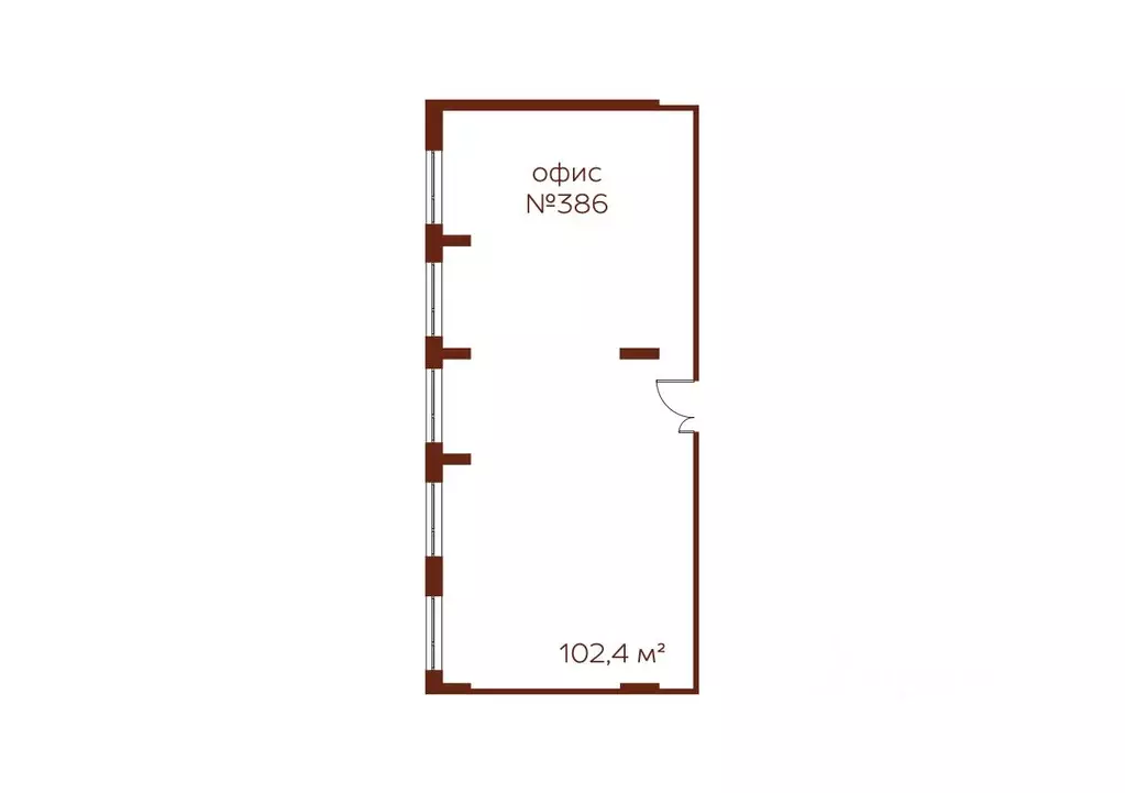 Офис в Кемеровская область, Кемерово ул. Терешковой, 39 (102 м) - Фото 1