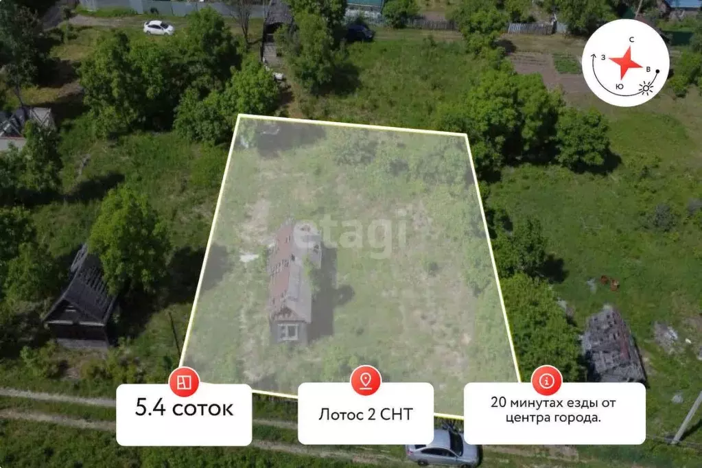 Участок в Хабаровский край, Хабаровский район, Мичуринское с/пос, ... - Фото 2