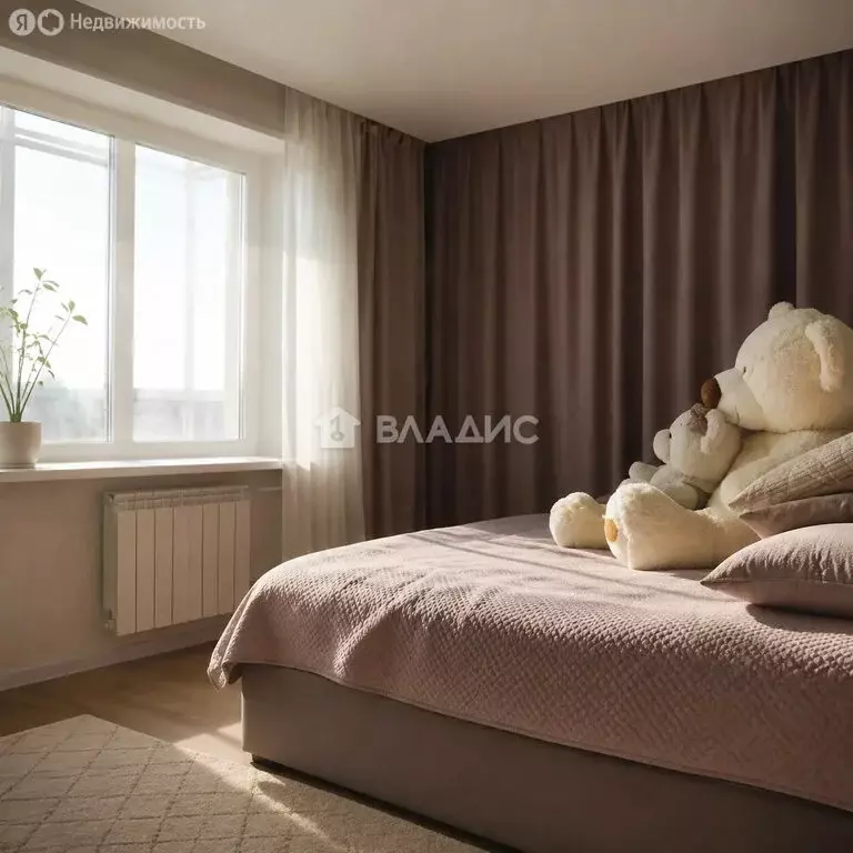 3-комнатная квартира: Белоозёрский, Молодёжная улица, 13 (53.9 м) - Фото 2