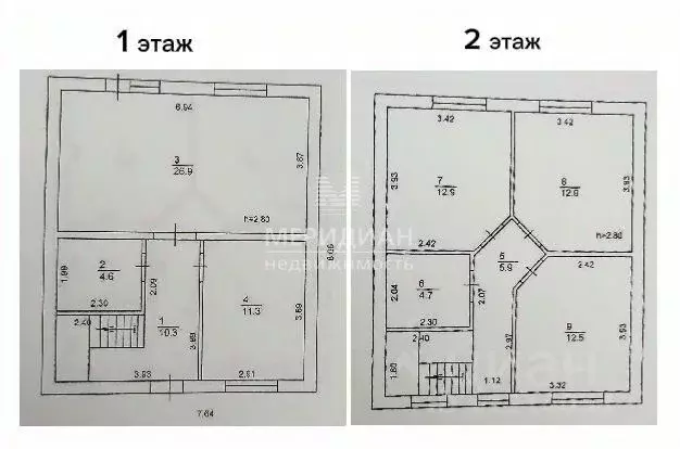 Коттедж в Нижегородская область, Бор Труд ТСН, 69 (117 м) - Фото 2