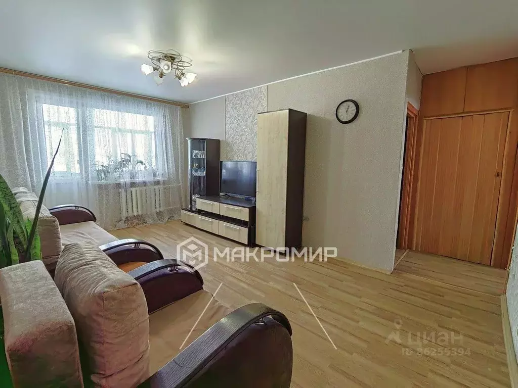 3-к кв. Татарстан, Казань ул. Серова, 31 (60.5 м) - Фото 1