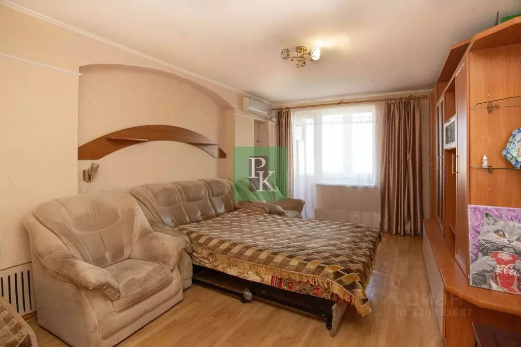 2-к кв. Крым, Евпатория городской округ, Мирный пгт ул. Сырникова ... - Фото 1