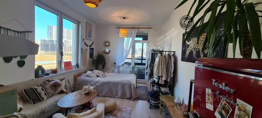 Студия Санкт-Петербург аллея Арцеуловская, 9 (30.0 м) - Фото 0