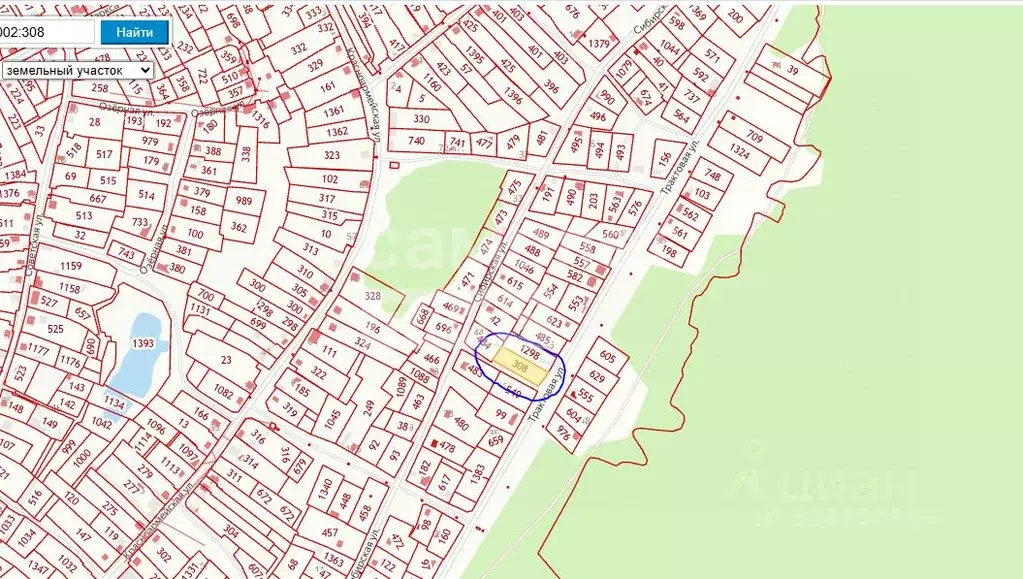 Участок в Томская область, Кожевниковский район, с. Киреевск Трактовая ... - Фото 2