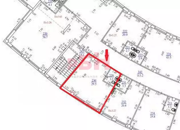 Офис в Свердловская область, Екатеринбург ул. Рябинина, 18/2 (33 м) - Фото 2