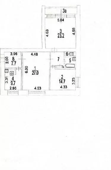 3-комнатная квартира: Москва, улица Степана Супруна, 4 (97 м) - Фото 1