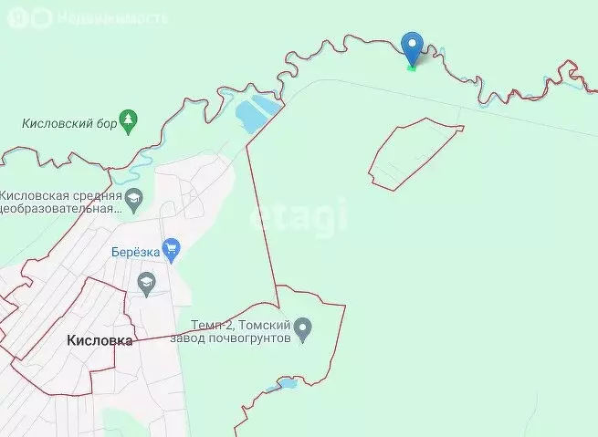Участок в деревня Кисловка, СНТ Кисловское, Коралловая улица (14.3 м) - Фото 2